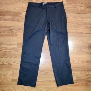 Nike Golf Pants Mens 36x32 Black Dri-FIT Stretch Golf